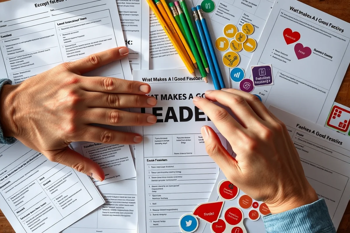 what makes a good leader — What Makes A Good Leader (the finished result)