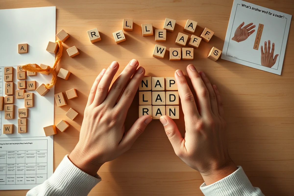 what's another word for a leader — What'S Another Word For A Leader (the finished result)